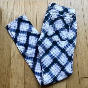 Free People Tye Dye Skinny Jeans